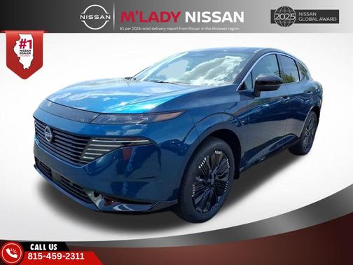 Aurora Blue Pearl Metallic/Super Black 2026 Nissan Murano Platinum
