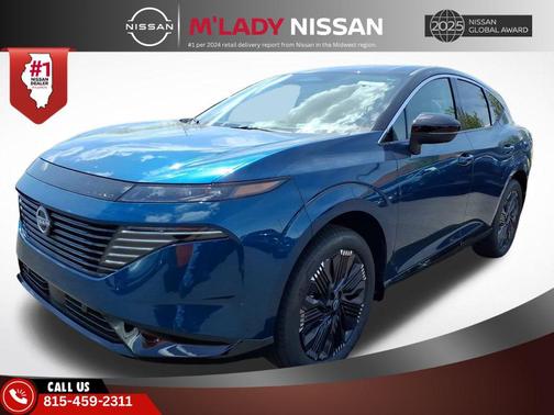 Aurora Blue Pearl Metallic/Super Black 2026 Nissan Murano Platinum