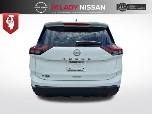 Glacier White 2026 Nissan Rogue S