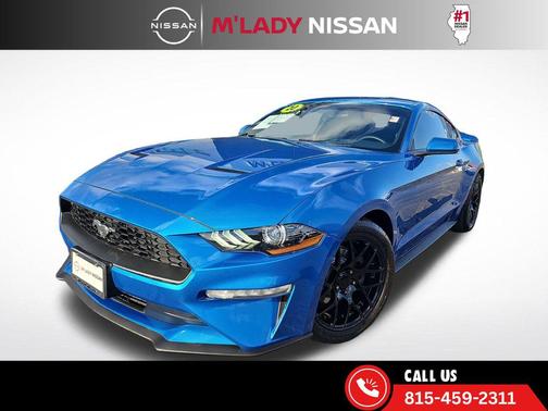 VELOCITY BLUE 2020 Ford Mustang EcoBoost
