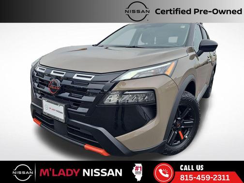 Baja Storm Metallic 2026 Nissan Rogue Rock Creek