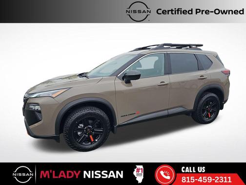 Baja Storm Metallic 2026 Nissan Rogue Rock Creek
