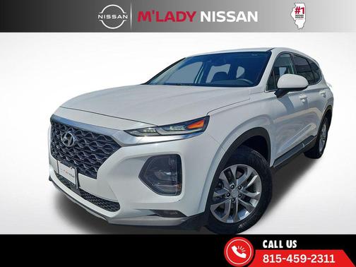 Quartz White 2020 Hyundai SANTA FE SEL 2.4