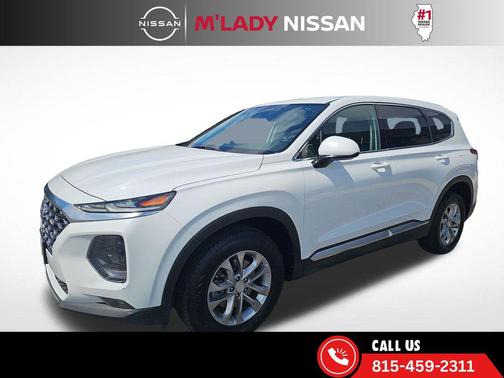 Quartz White 2020 Hyundai SANTA FE SEL 2.4
