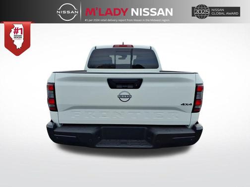 Glacier White 2026 Nissan Frontier S