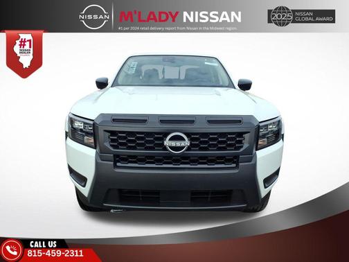 Glacier White 2026 Nissan Frontier S