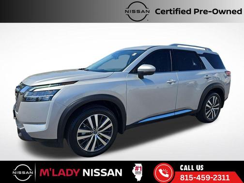 Brilliant Silver Metallic 2022 Nissan Pathfinder Platinum 4WD