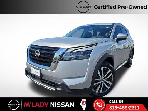 Brilliant Silver Metallic 2022 Nissan Pathfinder Platinum 4WD