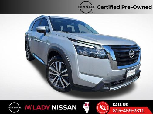 Brilliant Silver Metallic 2022 Nissan Pathfinder Platinum 4WD