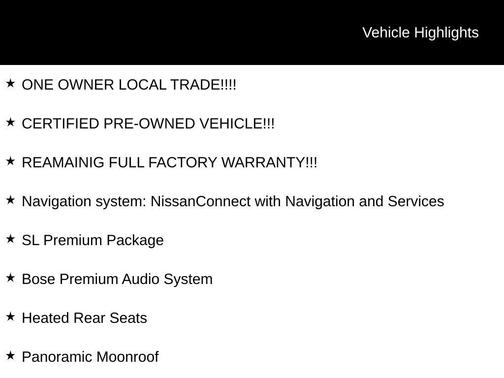 Super Black 2024 Nissan Pathfinder SL 4WD