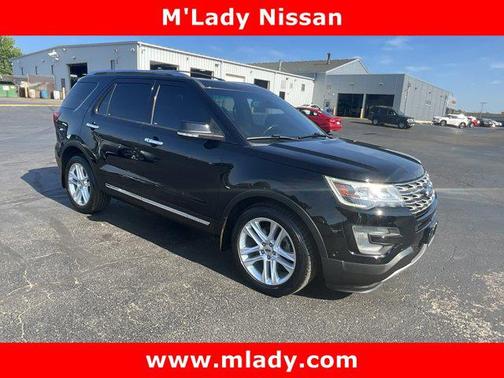 SHADOW BLACK 2016 Ford Explorer Limited