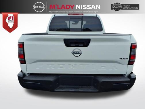 Glacier White 2026 Nissan Frontier S