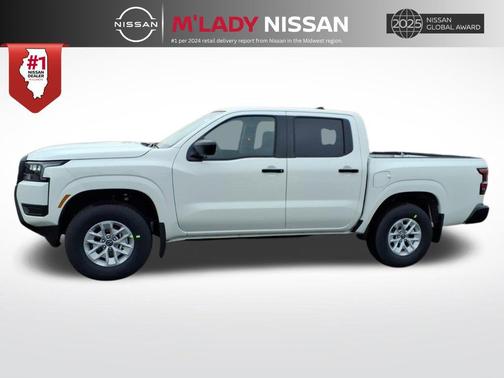 Glacier White 2026 Nissan Frontier S