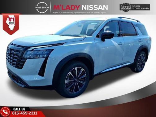 Everest White Pearl Tricoat 2026 Nissan Pathfinder Platinum
