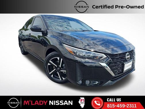 Super Black 2025 Nissan Sentra SV