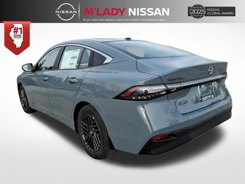 Atlantic Gray Metallic 2026 Nissan Sentra SV