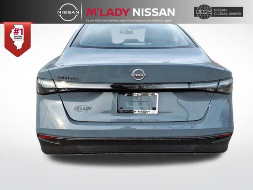 Atlantic Gray Metallic 2026 Nissan Sentra SV