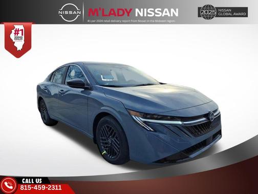Atlantic Gray Metallic 2026 Nissan Sentra SV