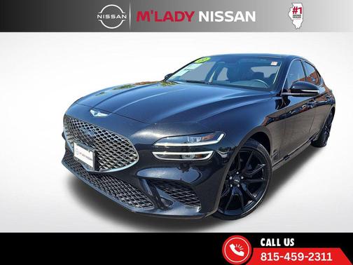 Vik Black 2022 Genesis G70 2.0T AWD