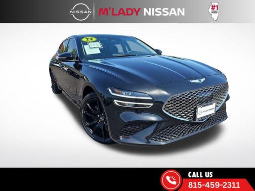 Vik Black 2022 Genesis G70 2.0T AWD