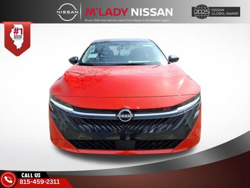Energetic Ember/Super Black 2026 Nissan Sentra SR