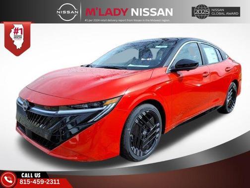 Energetic Ember/Super Black 2026 Nissan Sentra SR