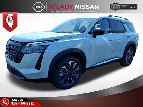 Everest White Pearl Tricoat 2026 Nissan Pathfinder Platinum