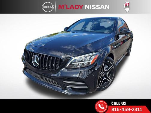 Obsidian Black Metallic 2021 Mercedes-Benz C-Class C 300 4MATIC