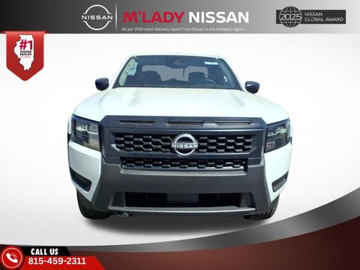 Glacier White 2026 Nissan Frontier S