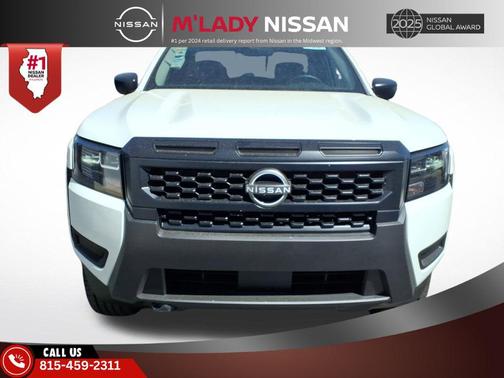 Glacier White 2026 Nissan Frontier S