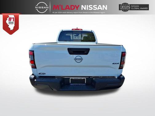 Glacier White 2026 Nissan Frontier S
