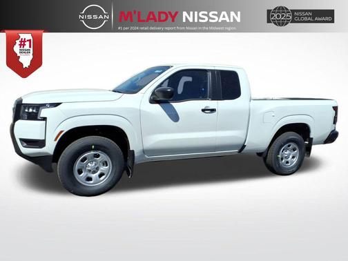 Glacier White 2026 Nissan Frontier S