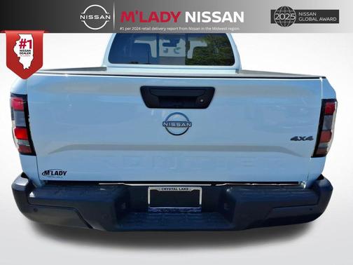 Glacier White 2026 Nissan Frontier S