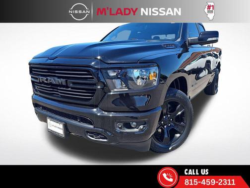 Diamond Black Crystal Pearlcoat 2021 RAM 1500 Big Horn/Lone Star