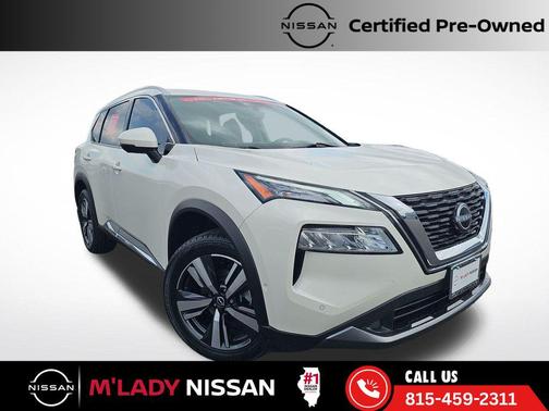 Pearl White Tricoat 2023 Nissan Rogue SL