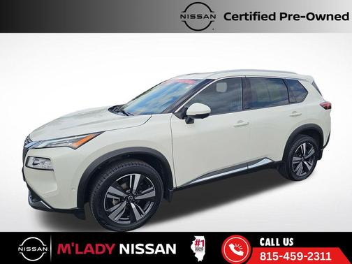 Pearl White Tricoat 2023 Nissan Rogue SL