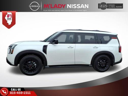 Aspen White Tricoat 2026 Nissan Armada PRO-4X