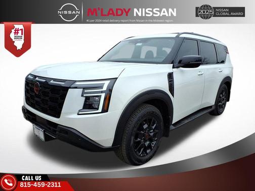Aspen White Tricoat 2026 Nissan Armada PRO-4X