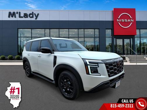 Aspen White Tricoat 2026 Nissan Armada PRO-4X