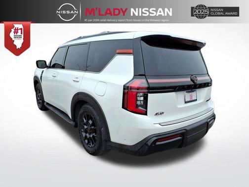 Aspen White Tricoat 2026 Nissan Armada PRO-4X