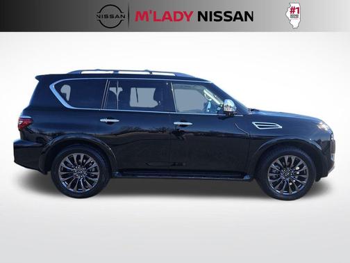 Super Black 2024 Nissan Armada Platinum 4WD