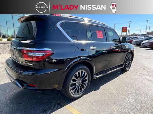 Super Black 2024 Nissan Armada Platinum 4WD