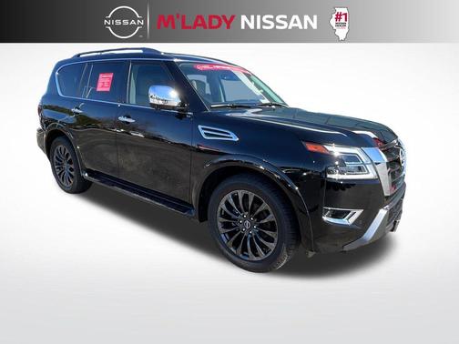 Super Black 2024 Nissan Armada Platinum 4WD