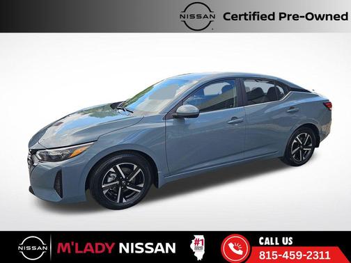 Atlantic Gray Metallic 2025 Nissan Sentra SV