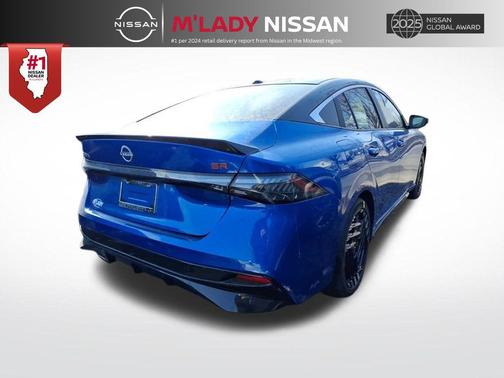 Bluestone Pearl/Super Black 2026 Nissan Sentra SR