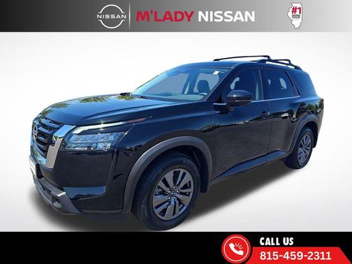 Super Black 2023 Nissan Pathfinder SV 4WD