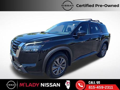 Super Black 2023 Nissan Pathfinder SV 4WD
