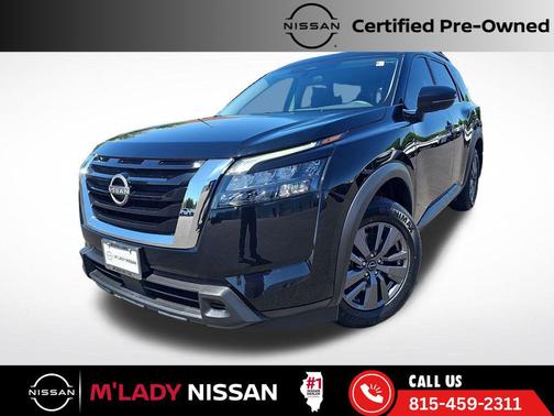 Super Black 2023 Nissan Pathfinder SV 4WD