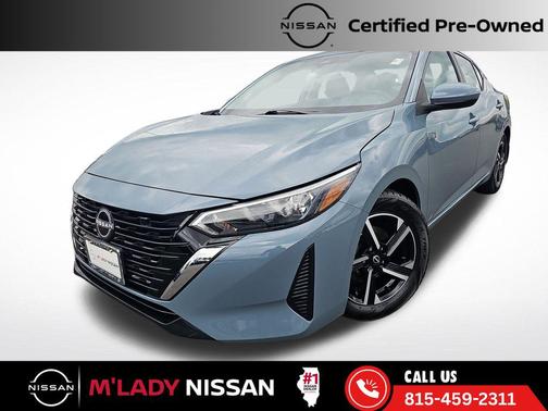 Atlantic Gray Metallic 2024 Nissan Sentra SV