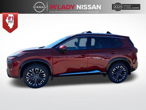 Scarlet Ember Tintcoat 2026 Nissan Rogue Platinum